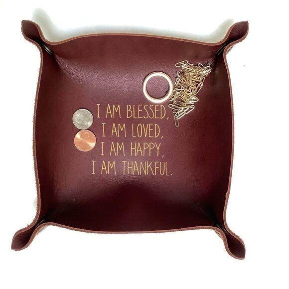AFFIRMATION LEATHER CATCH ALL NWOT - Picture 1 of 6